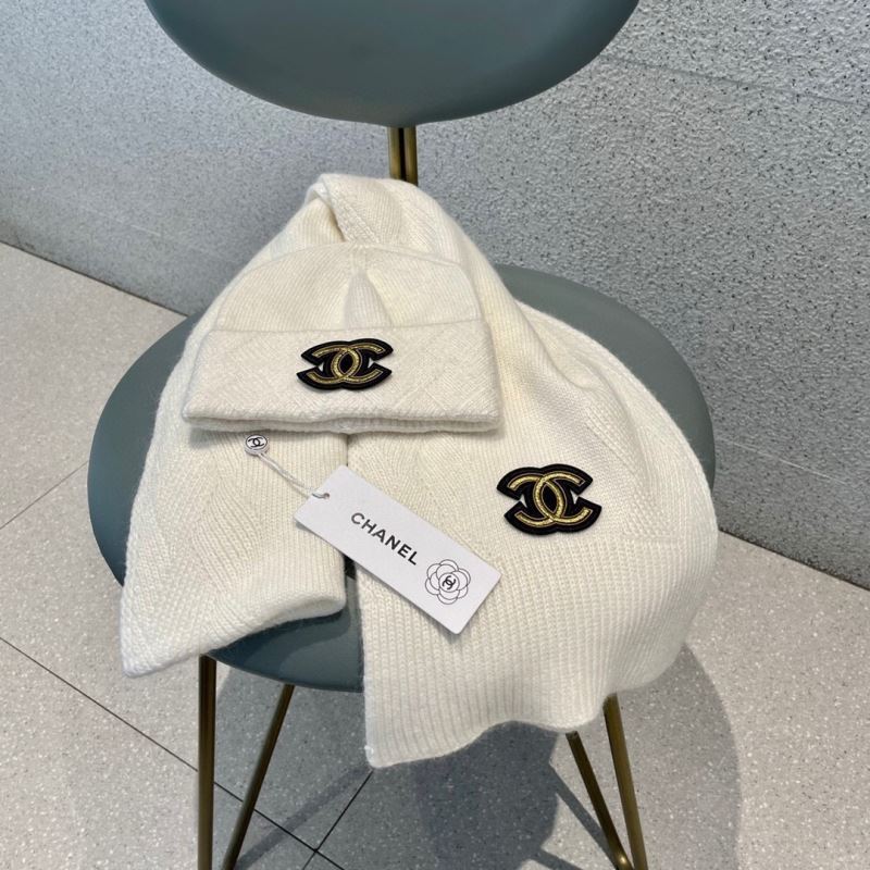 Chanel Caps Scarfs